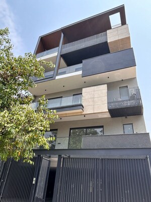 4 BHK Builder Floor – Exterior View View at Ansal Sushant Apartments, Sushant Lok I - for Sale