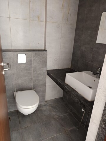 Bathroom in 3 BHK Apartment at Park Express, Baner – for Rent
