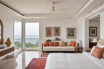 Bedroom in 5 BHK Apartment at Birla Anayu, Malabar Hill – for Sale