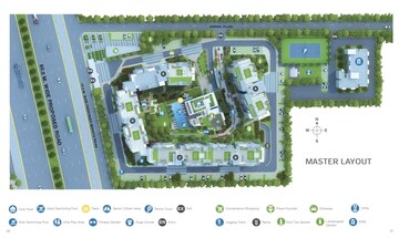 Master Plan in 3 BHK Apartment at Godrej Oasis, Sector 88a – for Sale