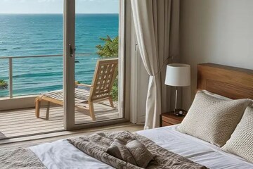 Bedroom in 5 BHK Apartment at Malabar Hill – for Sale