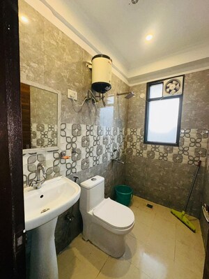 Bathroom in 1 BHK Builder Floor at Mehrauli – for Sale