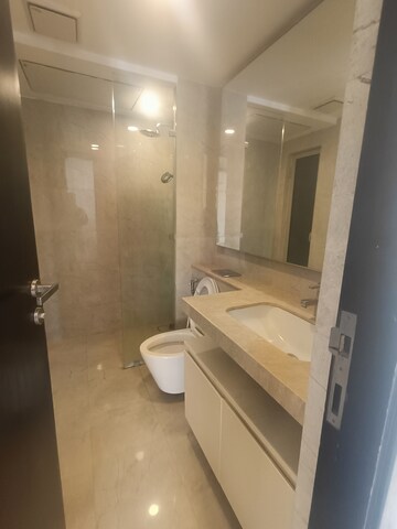 Bathroom in 2 BHK Apartment at Hiranandani Atlantis, Powai – for Rent