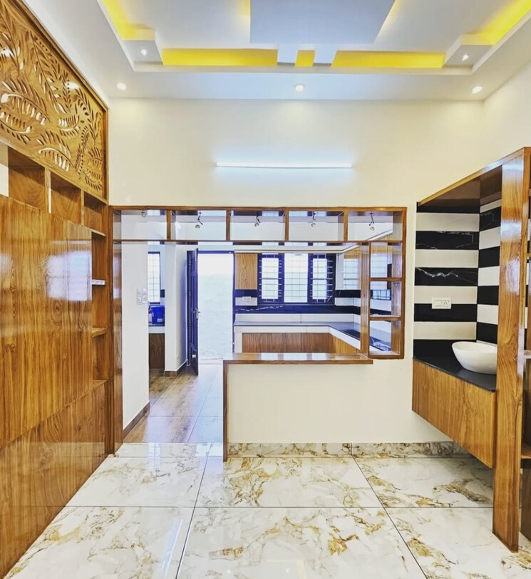 Bedroom, chandranagar 3 Bedroom 1200 Sq.Ft. Villa In Chandranagar Palakkad 8553073