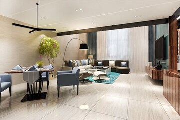 Living Room in 4 BHK Apartment at Sugee Sea Krest, Worli – for Sale