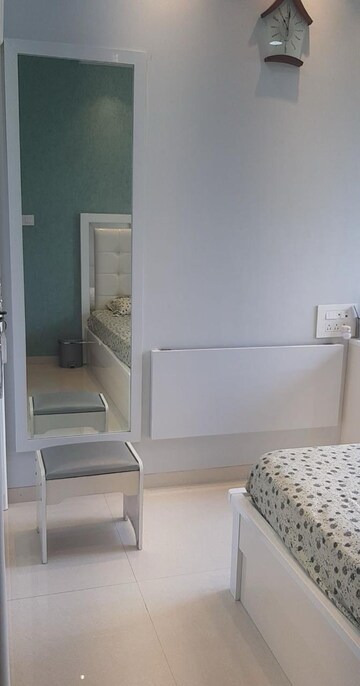 Bathroom in 4 BHK Apartment at Seawoods – for Rent