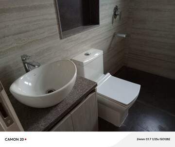 Bathroom in 2 BHK Apartment at Central Park Cerise Suites, Sohna Sector 33 – for Rent