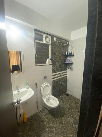 Bathroom in 2 BHK Apartment at Kanifnath Archana Paradise, Mohammadwadi – for Rent