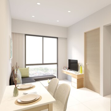 Living Room in 1 BHK Apartment at Murbad Road – for Sale