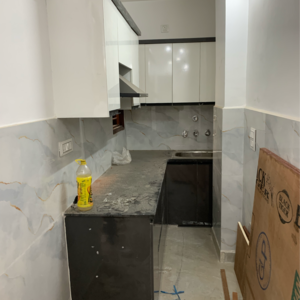 Kitchen in 2.5 BHK Builder Floor at Lajwanti Garden – for Sale