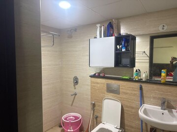 Bathroom in 3 BHK Builder Floor at Bren Champions Square, Sarjapur Road – for Rent