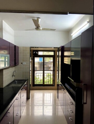 Kitchen in 3 BHK Apartment at Swastik Park, Chembur – for Rent