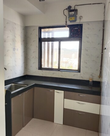 Kitchen in 1 BHK Apartment at Chandak Nishchay, Borivali East – for Rent