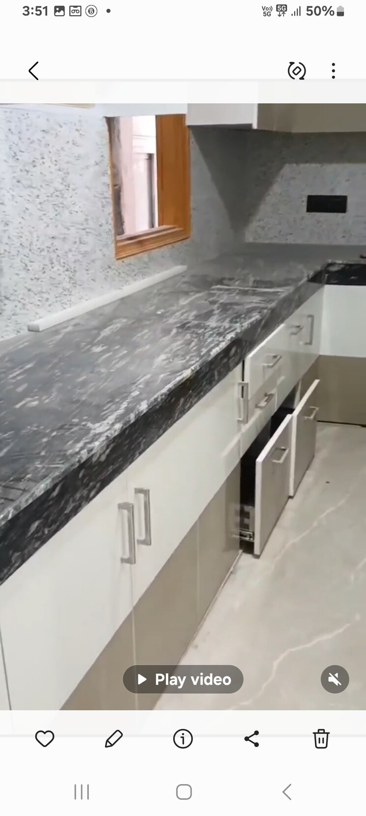 Kitchen, malviya nagar 3 Bedroom 1000 Sq.Ft. Builder Floor In Malviya Nagar Delhi 8555628