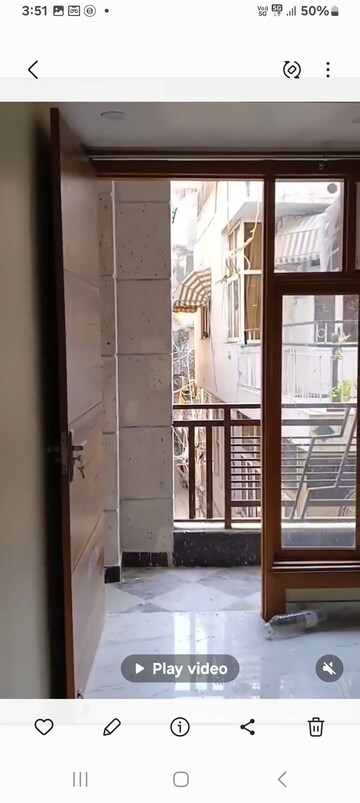 Staircase in 3 BHK Builder Floor at Malviya Nagar – for Sale