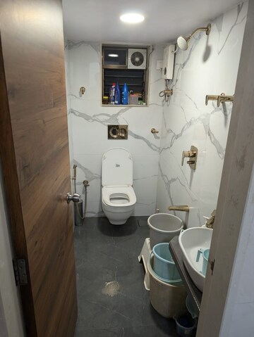 Bathroom in 2 BHK Apartment at Tolaram Building, Chembur – for Rent