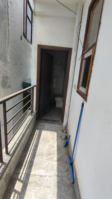 Balcony in 2 BHK Builder Floor at Dwarka Mor – for Rent