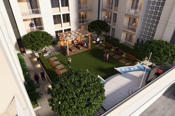 Balcony in 3 BHK Apartment at Arun Anika Essentia, Sopan Baug – for Sale