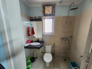 Bathroom in 3 BHK Builder Floor at Sushant Lok 2, Sector 57 – for Sale