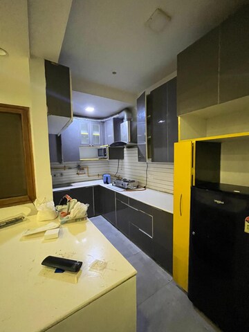 Kitchen in 1 BHK Builder Floor at Avasiya Kalyankari Sanstha, Lajpat Nagar – for Rent