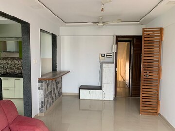 Living Room in 3 BHK Apartment at K Raheja Interface Heights, Malad West – for Rent