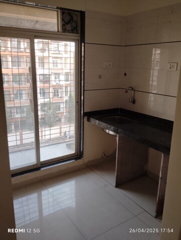 Kitchen in 1 BHK Apartment at Space Palace, Ulwe Sector 16 – for Rent
