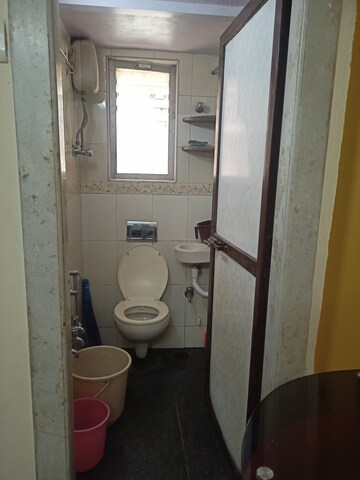 Bathroom in 1 BHK Apartment at Akanksha CHS Prabhadevi, Prabhadevi – for Rent