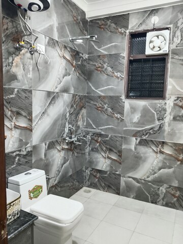Bathroom in 2 BHK Apartment at Panchsheel Vihar – for Rent