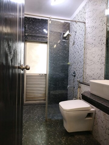 Bathroom in 3 BHK Apartment at L And T Seawoods Residences, Seawoods – for Sale