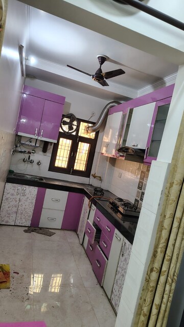 Kitchen in 3 BHK Builder Floor at Dwarka Mor – for Rent