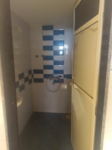Bathroom in 1 BHK Apartment at Sahara Reliable Shreejee Empire, Nalasopara West – for Rent