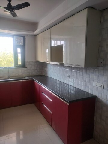 Kitchen in 3 BHK Builder Floor at Sushant Lok 3, Sector 57 – for Rent