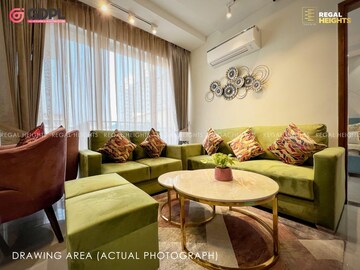 Living Room in 3 BHK Apartment at Sector 91 – for Sale