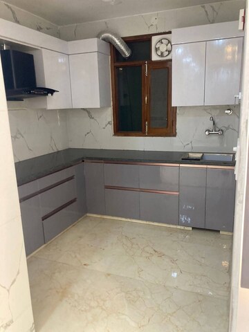 Kitchen in 2 BHK Builder Floor at West Sant Nagar – for Rent