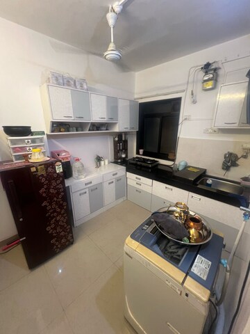 Kitchen in 1 BHK Apartment at Nutan Abhishek, Andheri West – for Rent