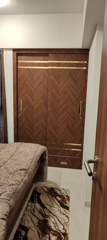 Bedroom in 1 BHK Apartment at Lodha Crown Quality Homes, Majiwada – for Rent
