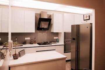 Kitchen in 3 BHK Apartment at Sai Baba Complex Goregaon, Goregaon East – for Rent