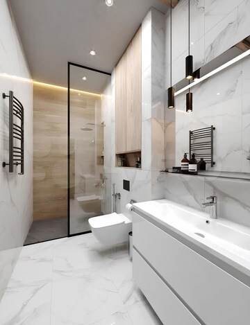 Kitchen in 3 BHK Builder Floor at Igi Airport Area – for Sale