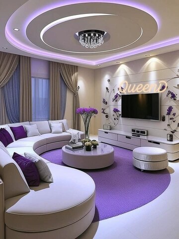 Living Room in 3 BHK Builder Floor at Igi Airport Area – for Sale