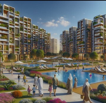 3 BHK Apartment – Exterior View View at BPTP Amstoria Verti Greens, Sector 102 - for Sale