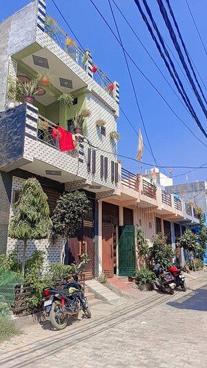 2 BHK Independent House – Exterior View View at Vrindavan Garden, Sector 16b Greater Noida - for Sale