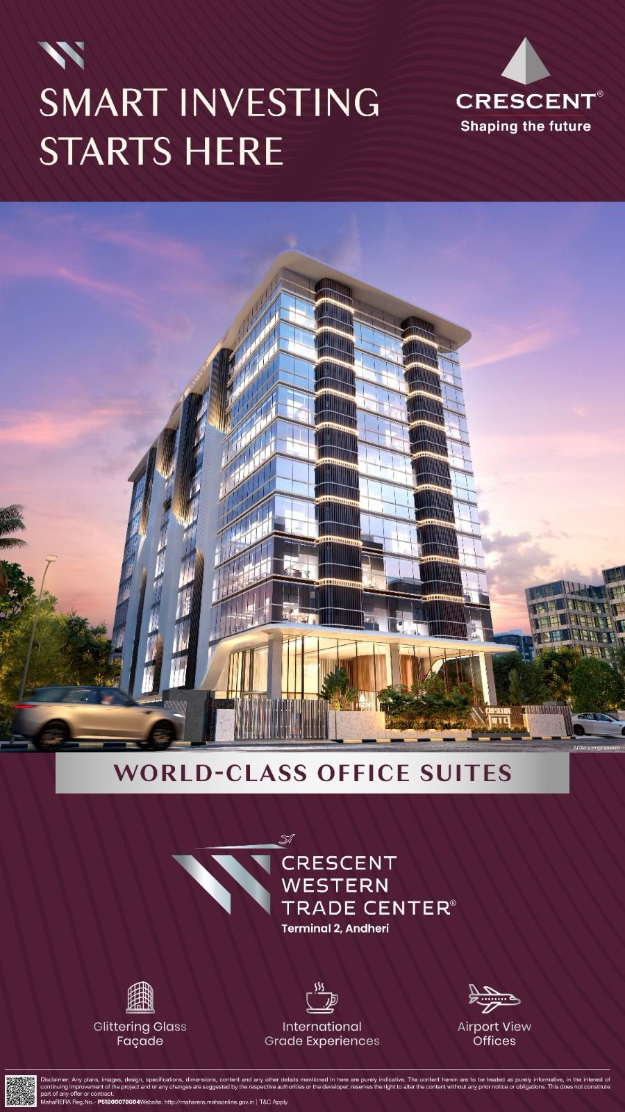 Office Space For Sale in Crescent Tower Andheri East