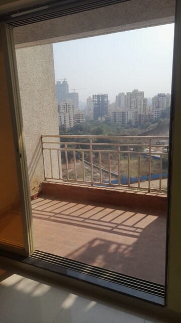 Balcony in 1.5 BHK Apartment at Royce Paradise, Kalyan West – for Rent