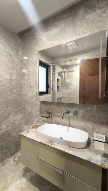 Bathroom in 4 BHK Apartment at Jayabheri The Peaks, Narsingi – for Rent
