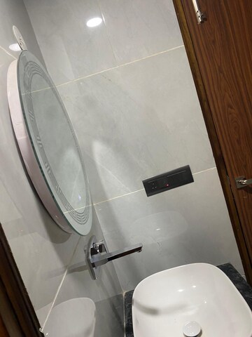 Bathroom in 3 BHK Builder Floor at Ansal Sushant Lok I, Sector 43 – for Rent