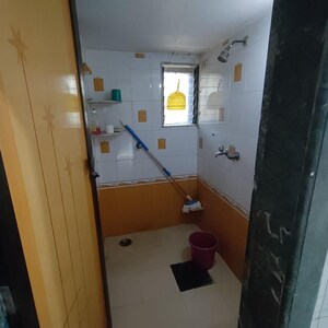 Bathroom in 2 BHK Apartment at Raunak City Sector 4 D4, Kalyan West – for Sale