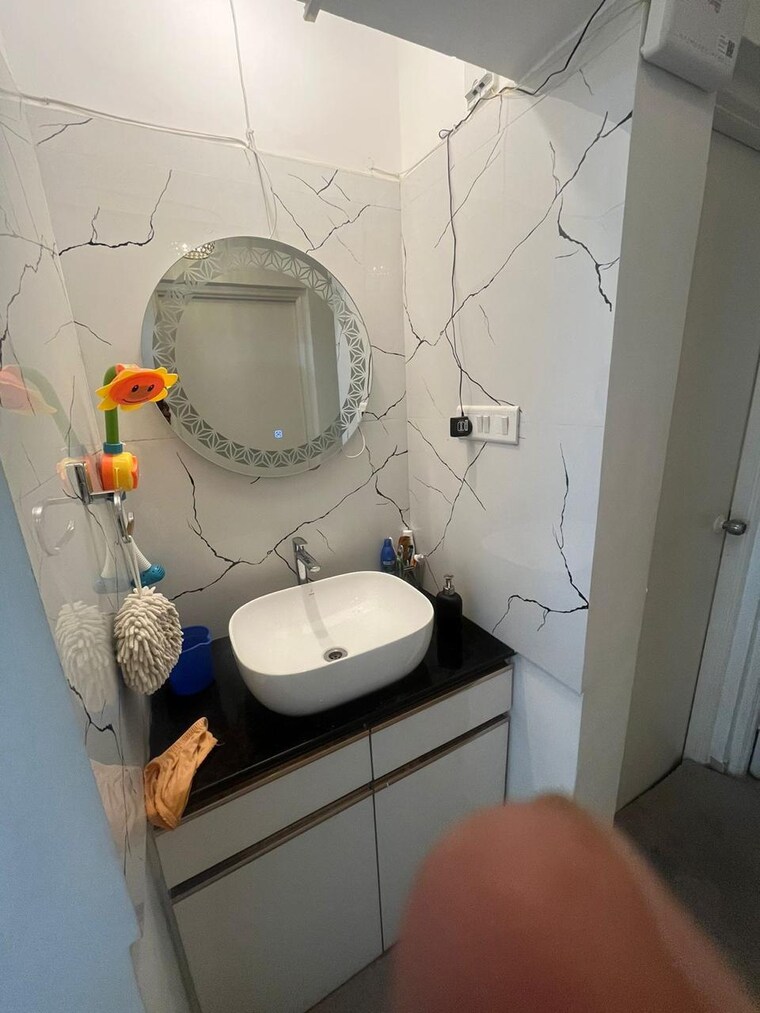 Bathroom, goel-ganga-constella 2 Bedroom 1000 Sq.Ft. Apartment In Kharadi Pune 8558864