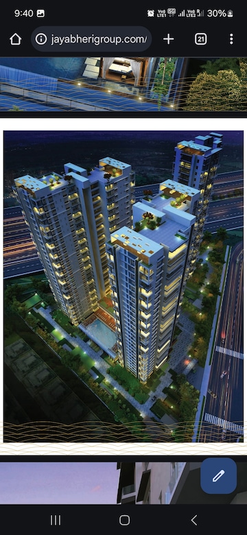 4 BHK Apartment For Rent in Jayabheri The Peaks, Narsingi