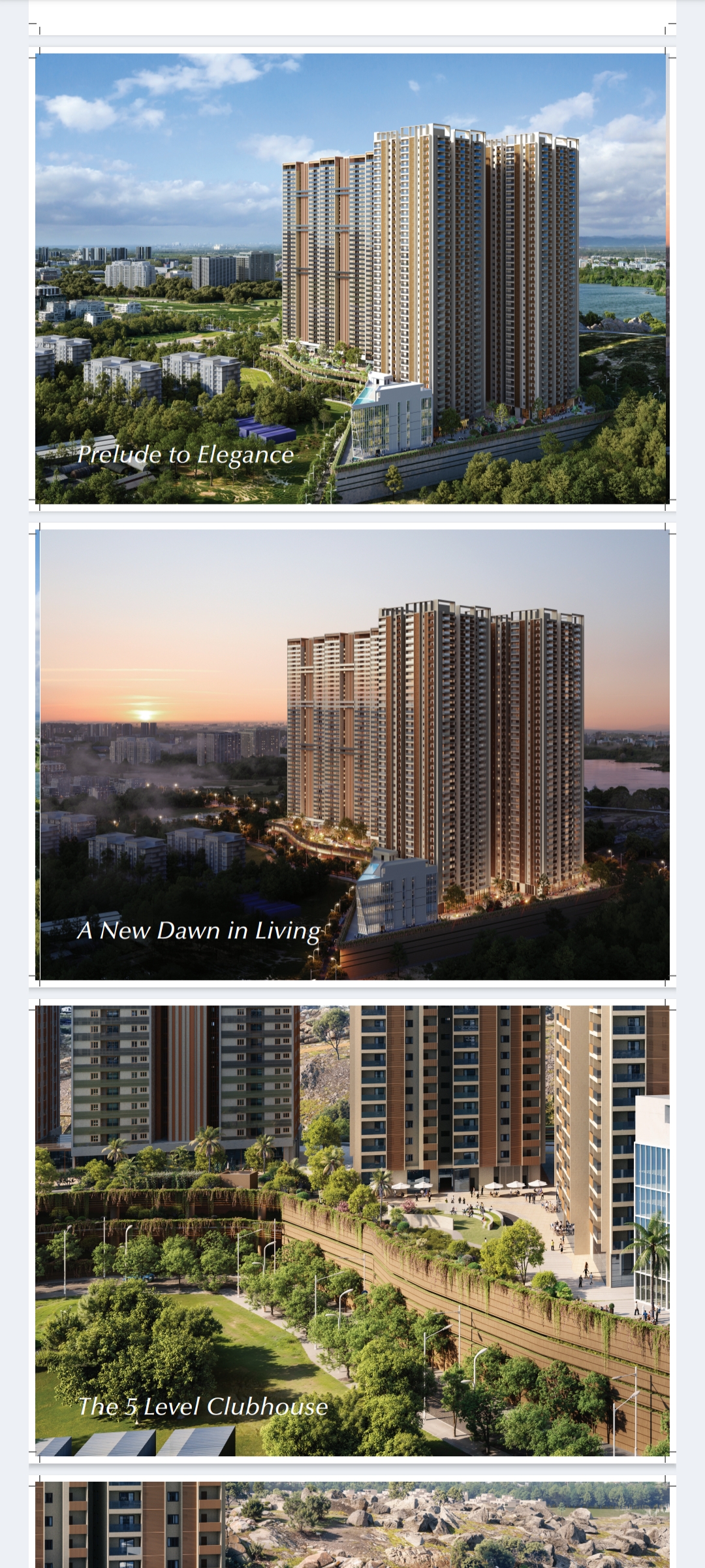 3 BHK + Pooja Room 3070 Sq.Ft. Apartment in Srias Iwa