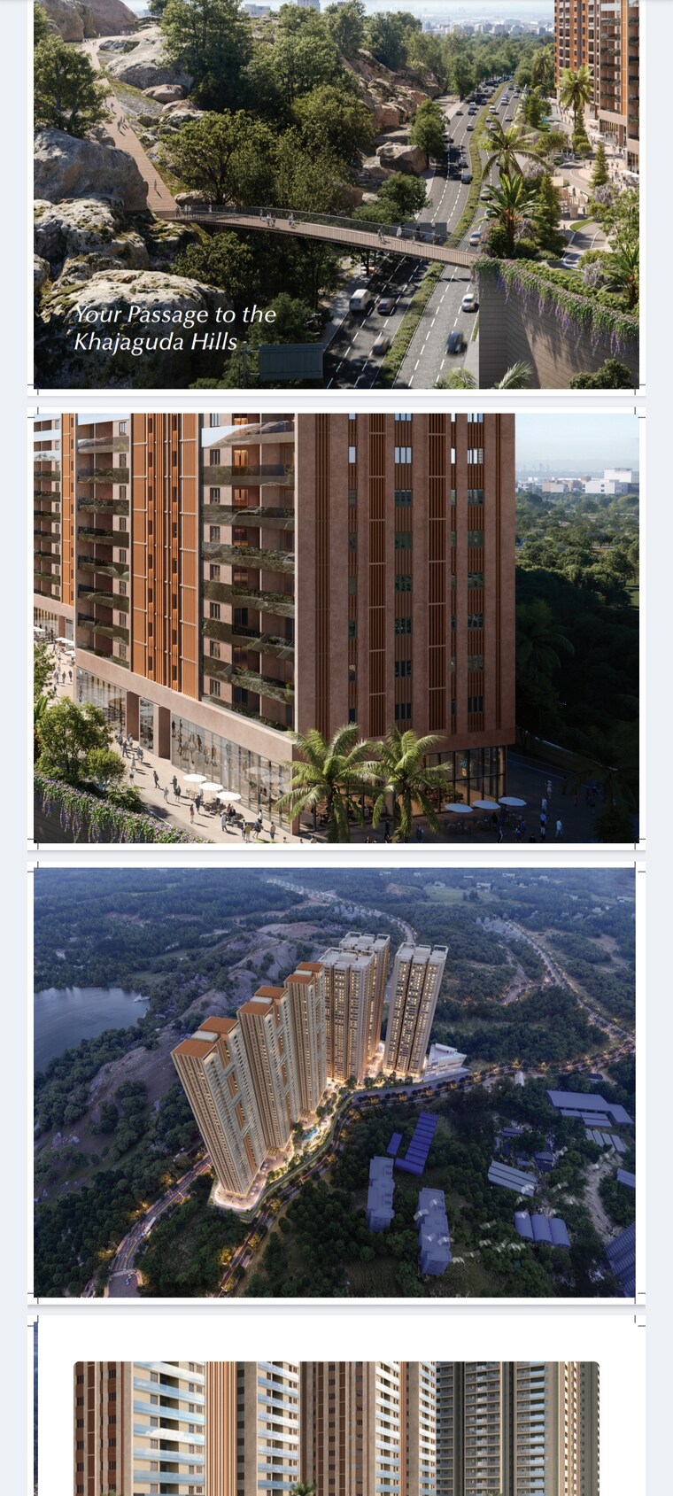 Exterior View, srias-iwa 3 Bedroom 3070 Sq.Ft. Apartment In Nanakramguda Hyderabad 8558906